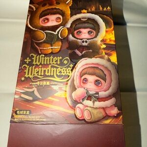 MayMei Winter Weirdness Series – Ghost Puppy Plush Doll Pendant (Open Box):